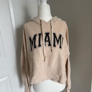 Casual Beige 'Miami' Hoodie